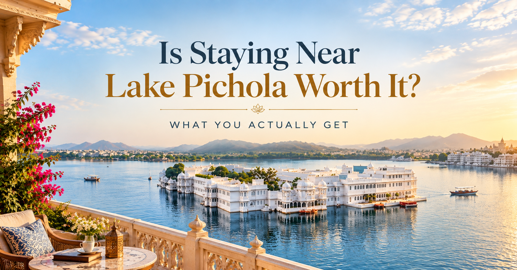 Is Staying Near Lake Pichola Worth It? What You Actually Get